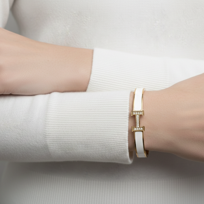 Typographique, bracelet