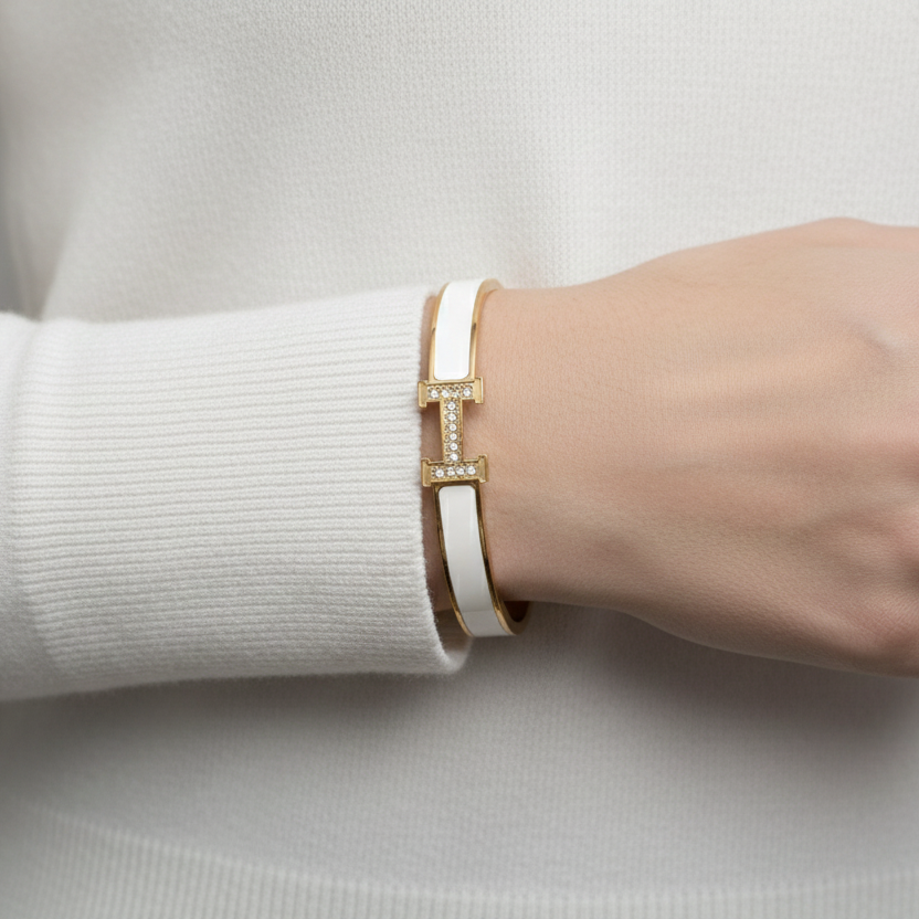 Typographique, bracelet