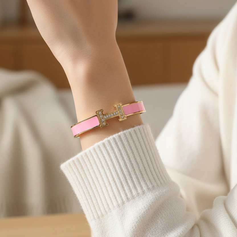 Typographique, bracelet