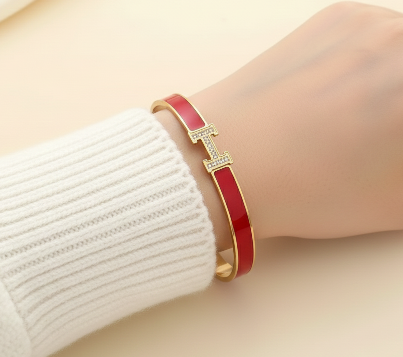 Typographique, bracelet